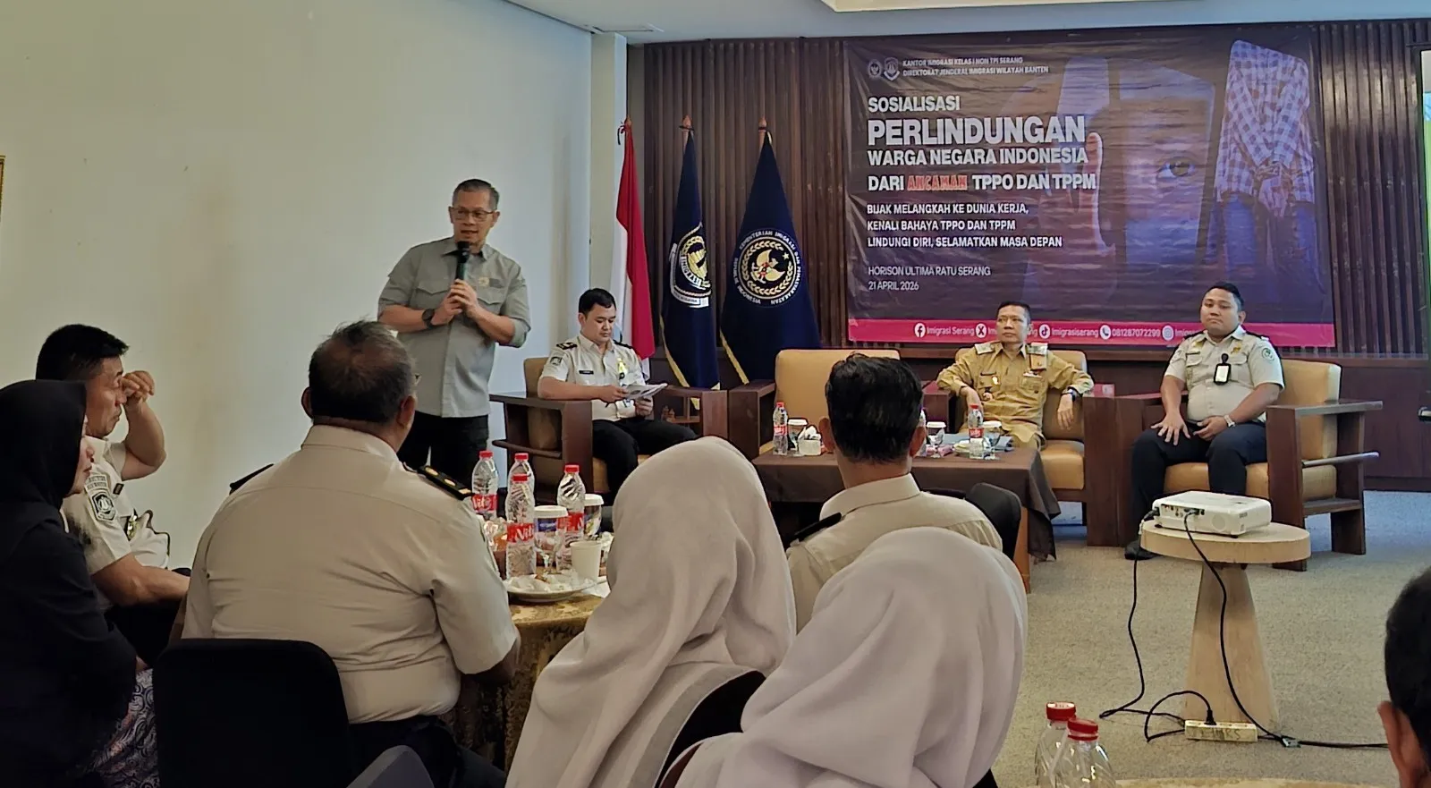 Minimalisir Resiko TPPO, BP3MI Banten  Masifkan Edukasi Pelindungan Pekerja Migran Bagi Siswa SMK Di Kota Serang