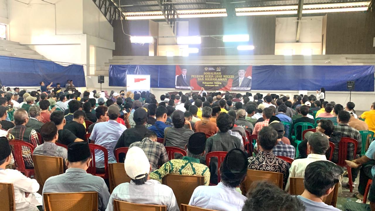 BP3MI Banten Gandeng Komisi IX DPR RI Lakukan Sosialisasi Peluang Kerja Luar Negeri dan Migrasi Aman